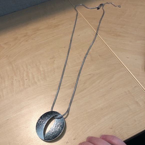 Lia Sophia Silvertone Necklace - Picture 4 of 5